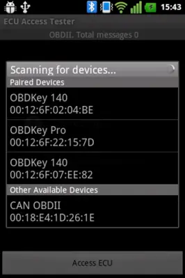 ECU Access Tester android App screenshot 5